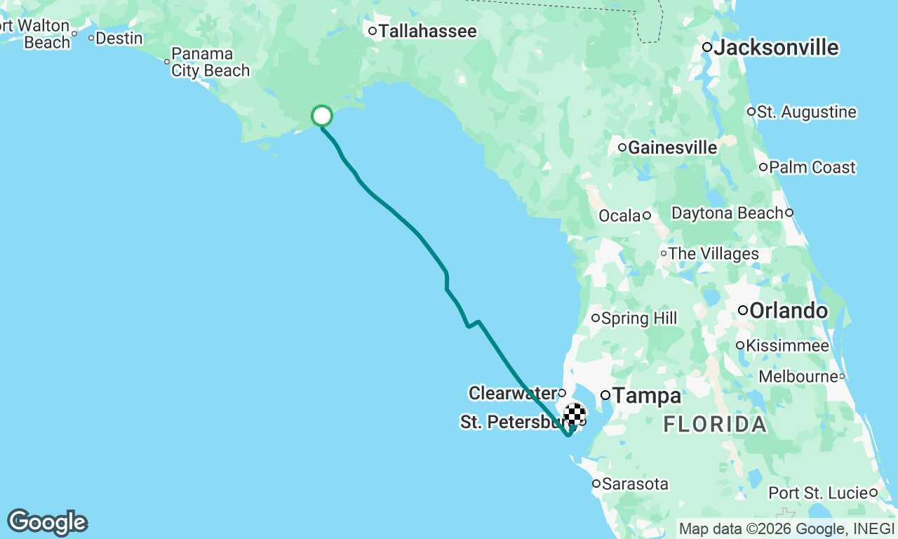 Voyage map