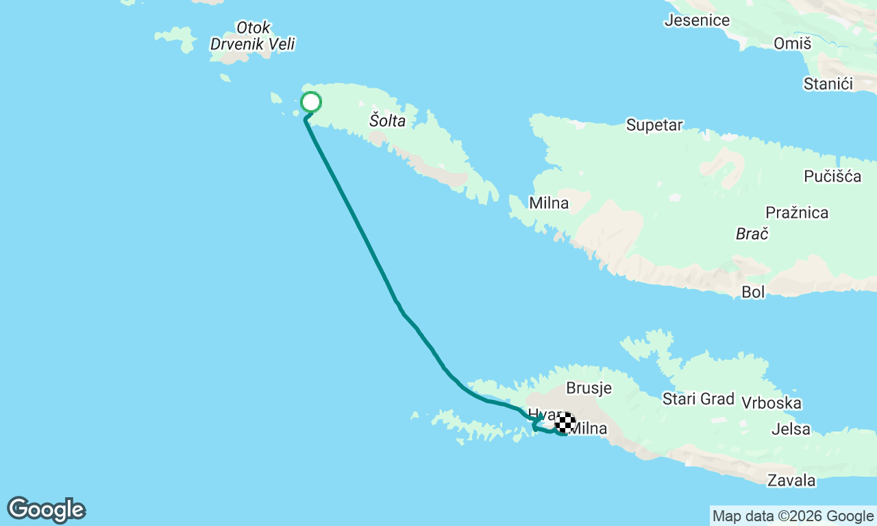 Voyage map