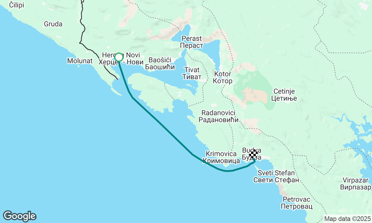 Herceg Novi to Budva (Going South)