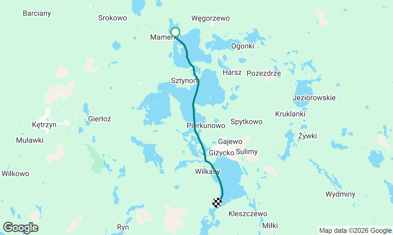 Voyage map