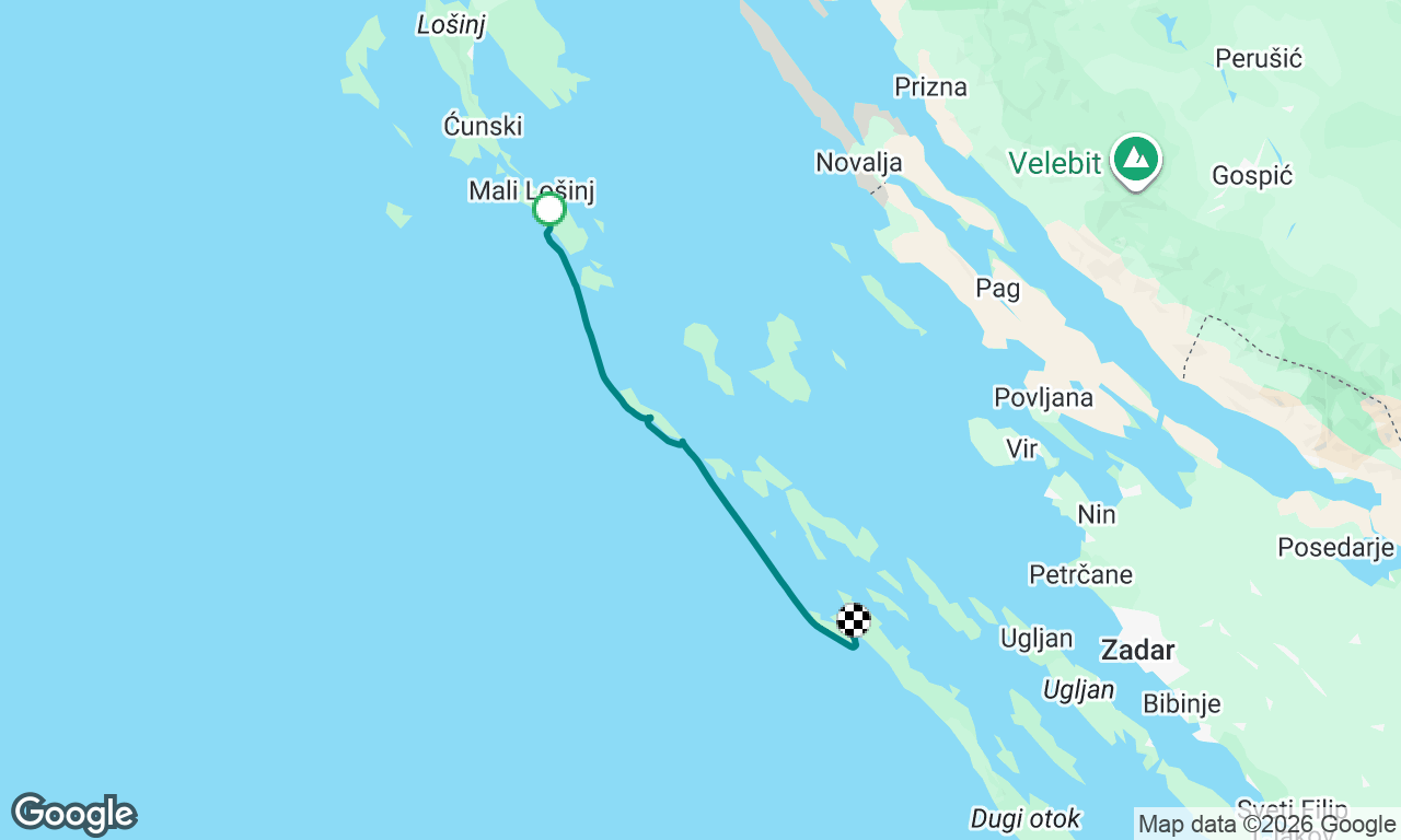 Voyage map