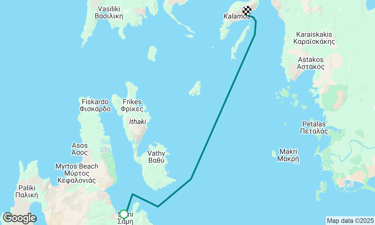 Sailing With Friends in Lefkada Region 