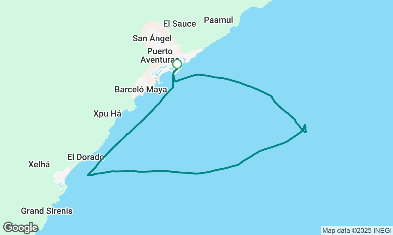 Voyage map