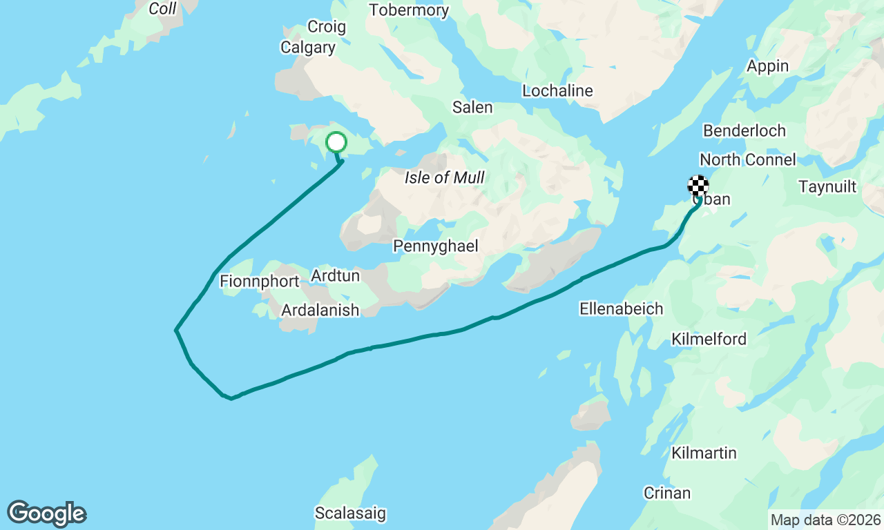 Craigaig’s Bay to Kerrera