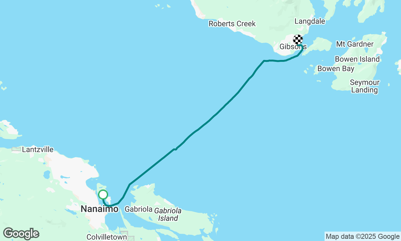 Nanaimo back to Gibsons