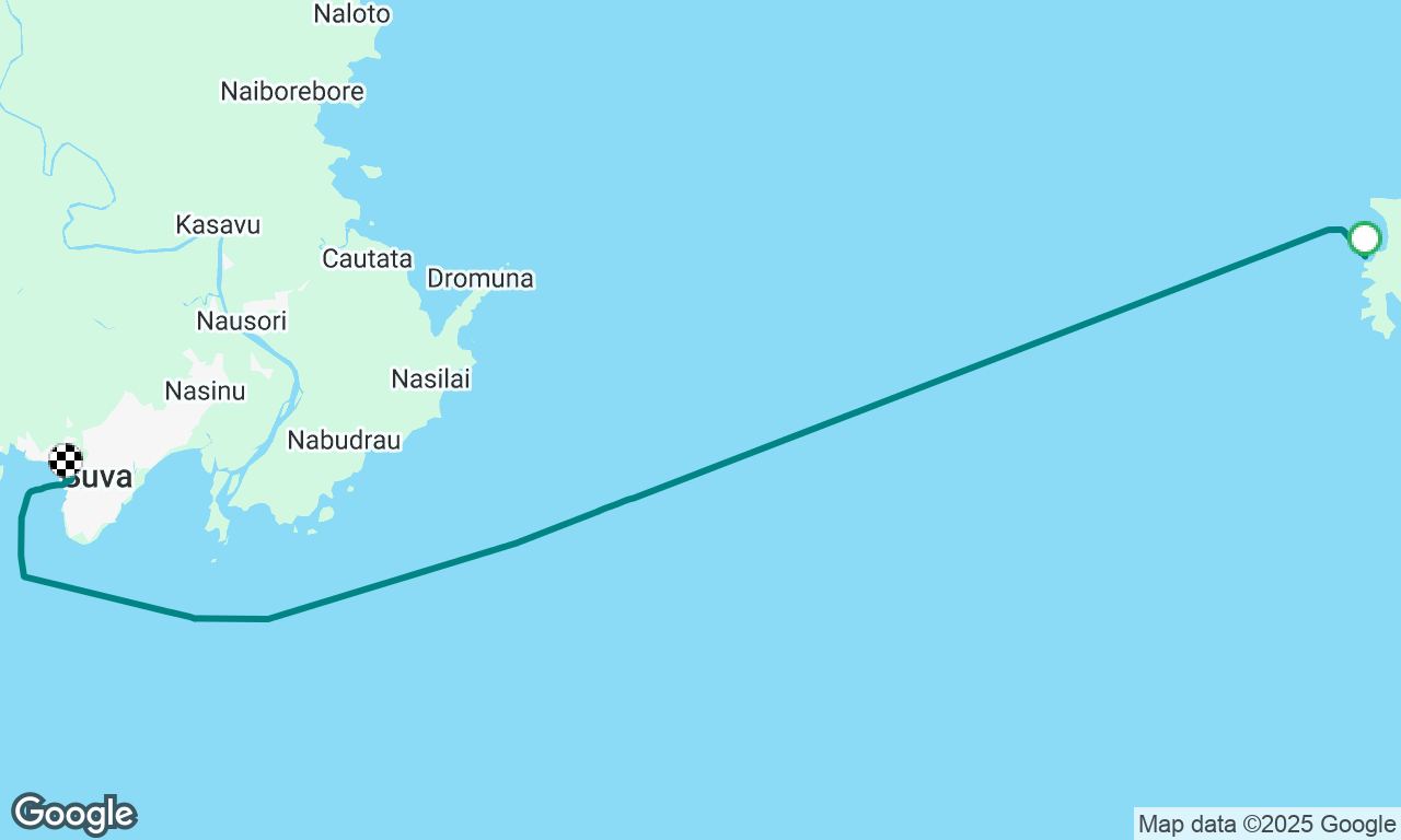 Gau Island to Suva