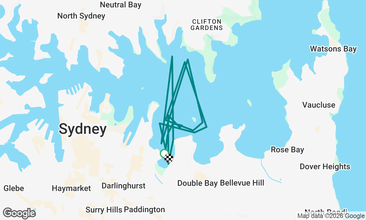 Voyage map