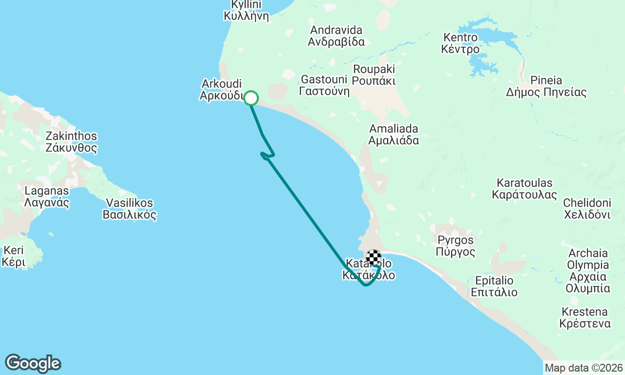 Voyage map