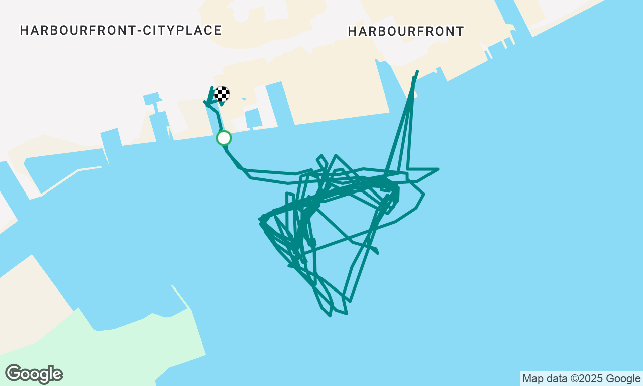 Mirvish Cup, afternoon race, strong winds, no spin
