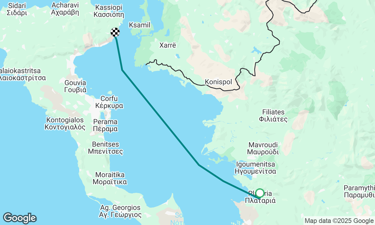 Plataria to Kalami