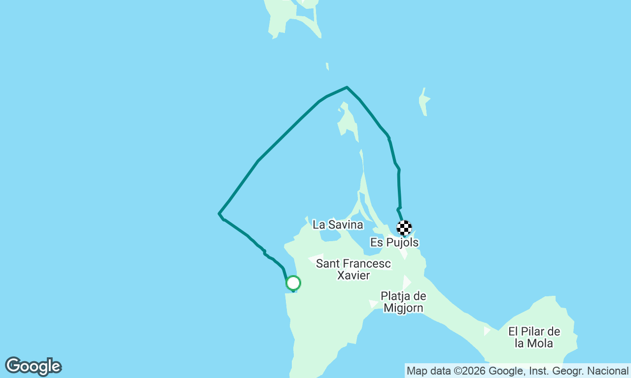 Voyage map