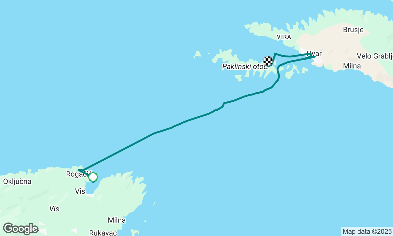 Voyage map