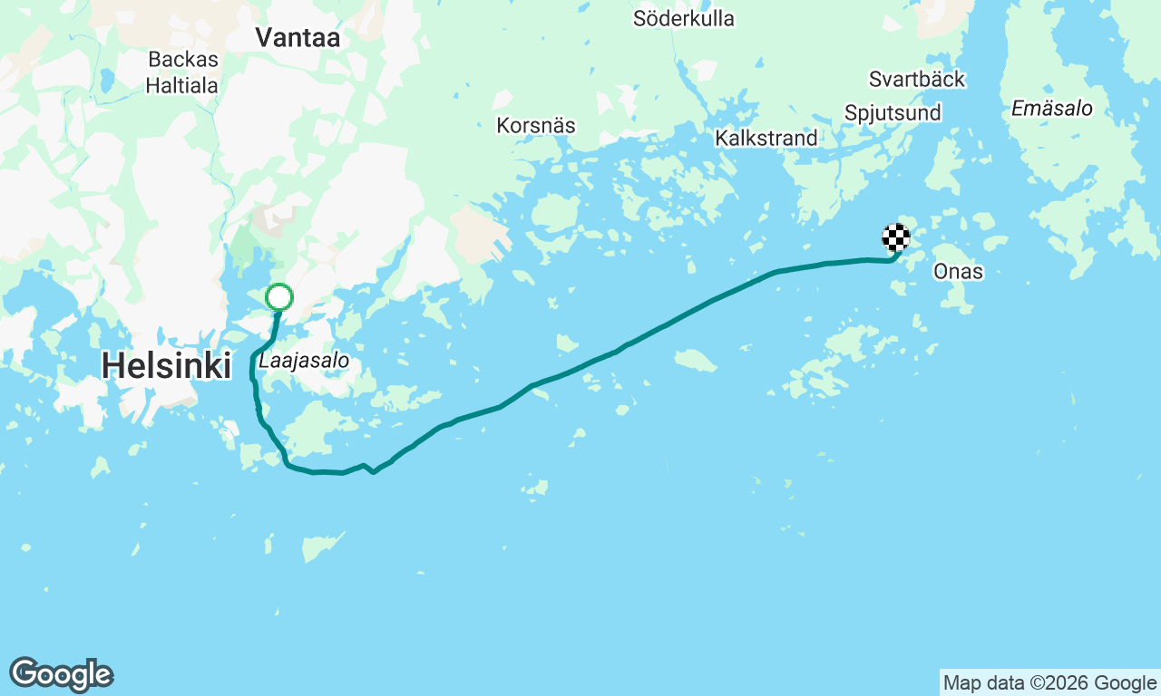 Voyage map