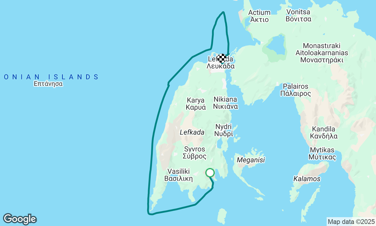 Voyage map