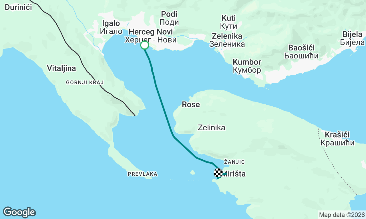Voyage map