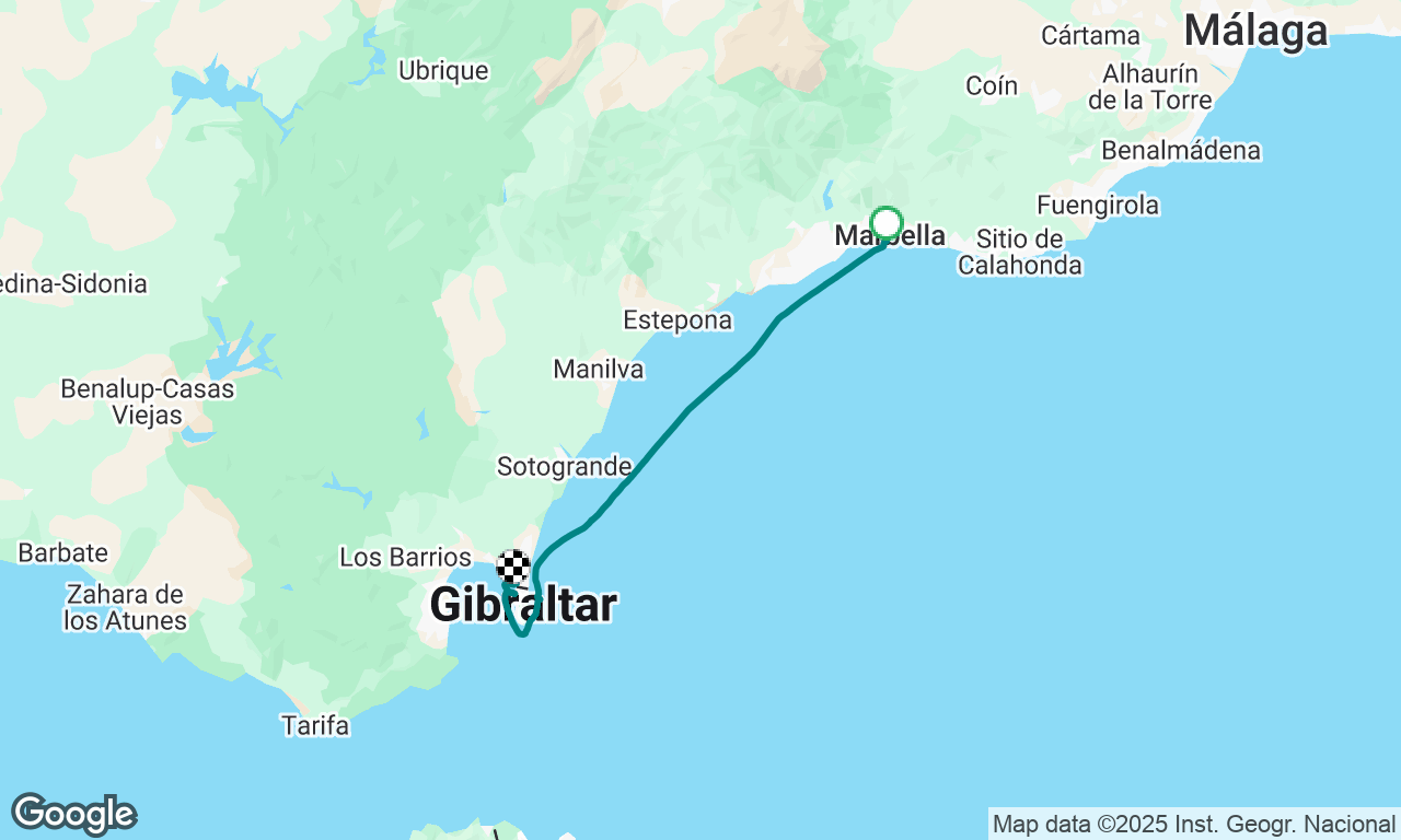 Marbella to Gib
