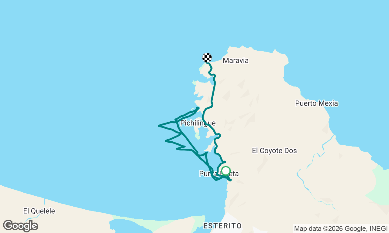 Voyage map