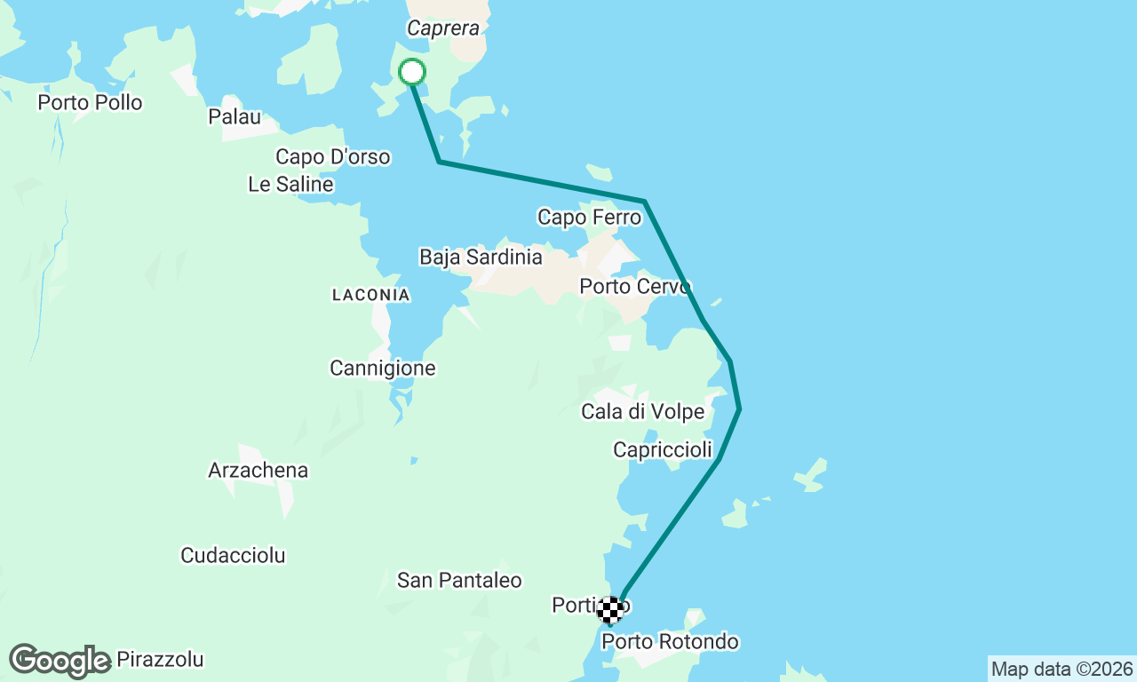 Voyage map