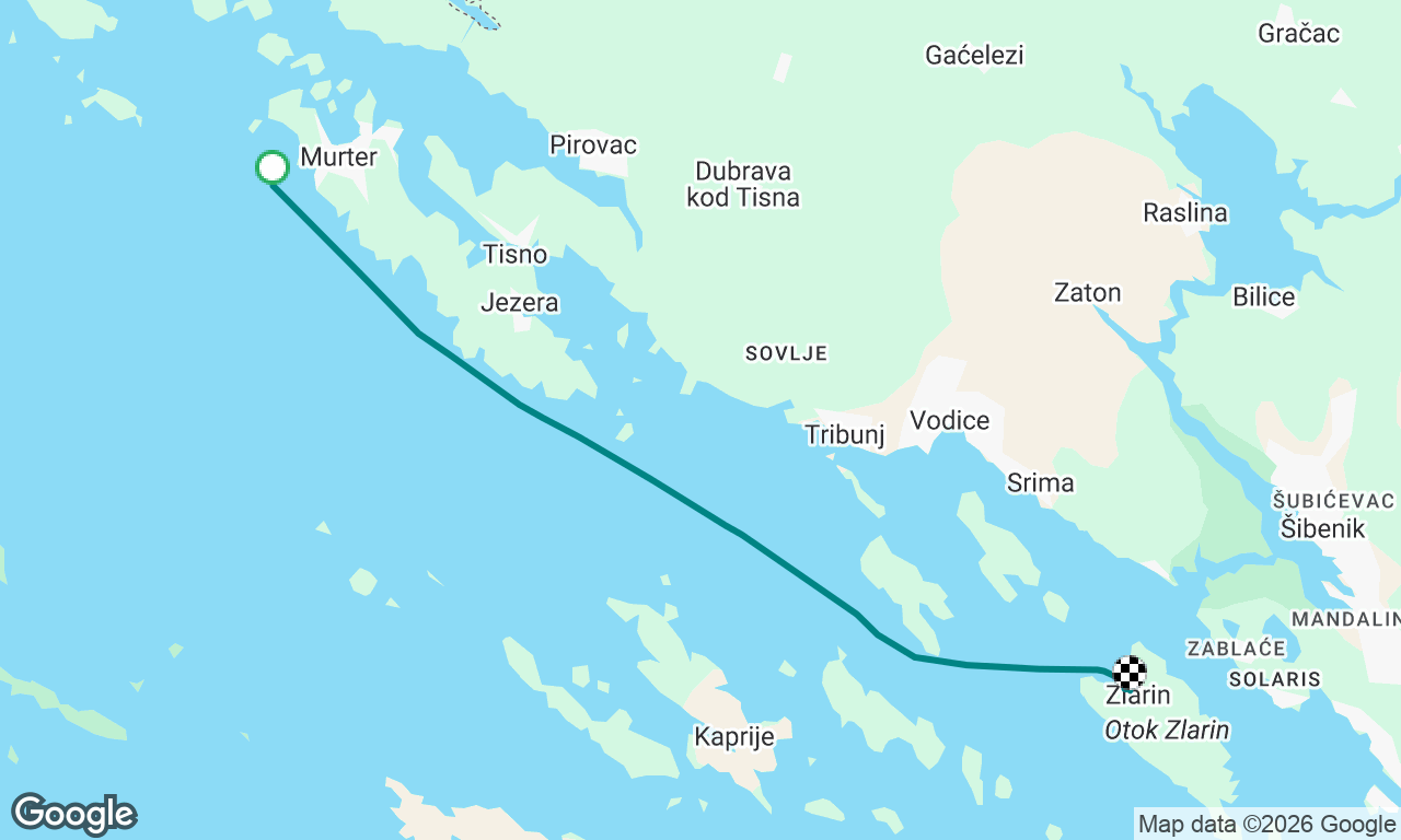 Voyage map
