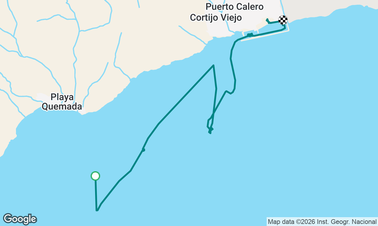 Motor Ecercises Puerto Calero, anchorage snd and a little bit of sailing 