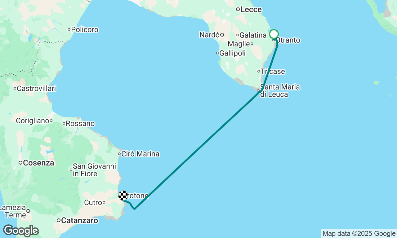 Otranto -> Crotone
