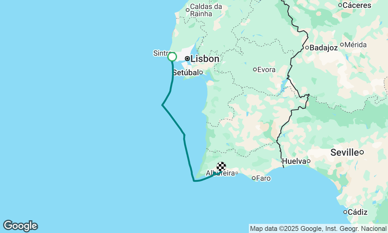 Cascais to portimao 