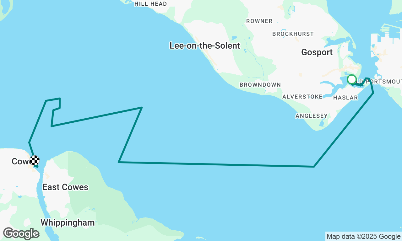 Day Skipper Day 1
Gosport - Cowes