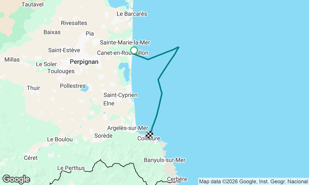 Voyage map