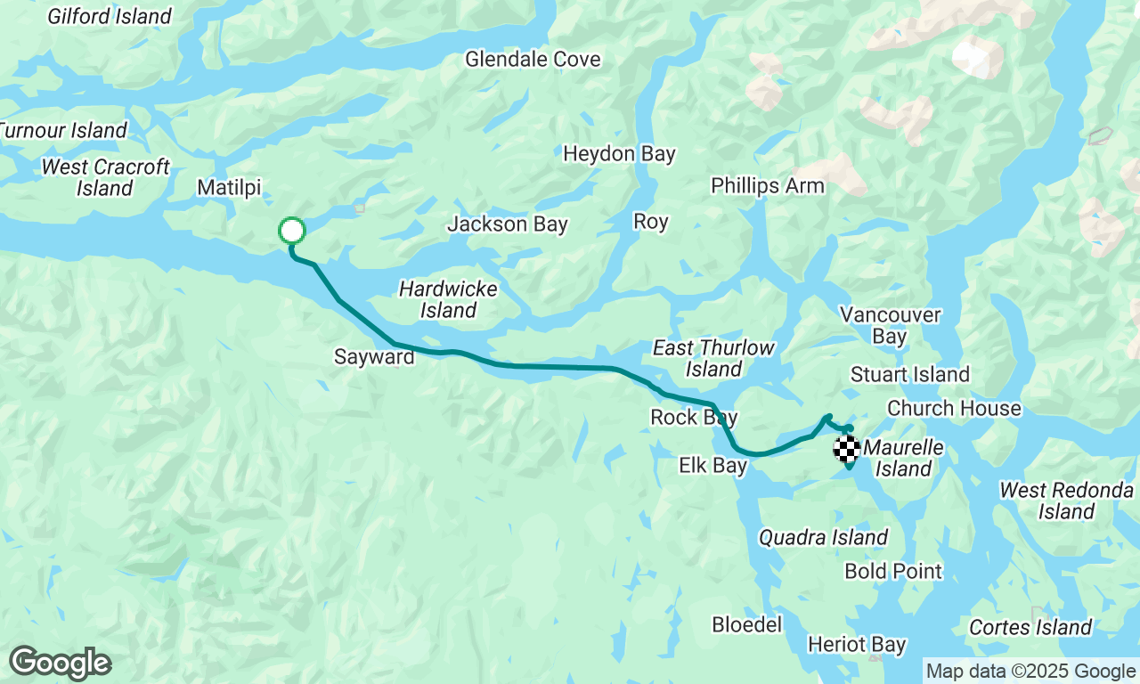 Day 25 - Port Neville to Octopus Islands 