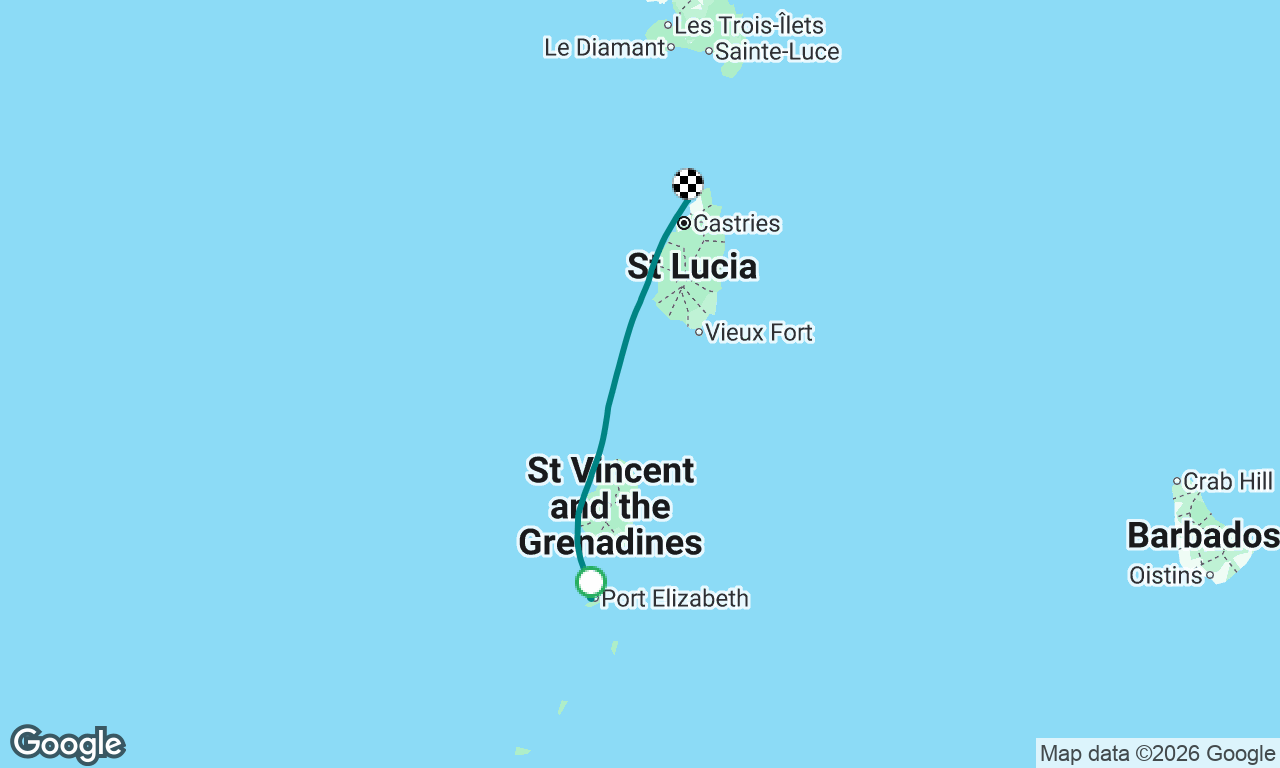 Voyage map