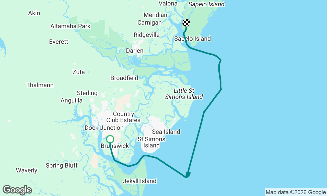 Voyage map