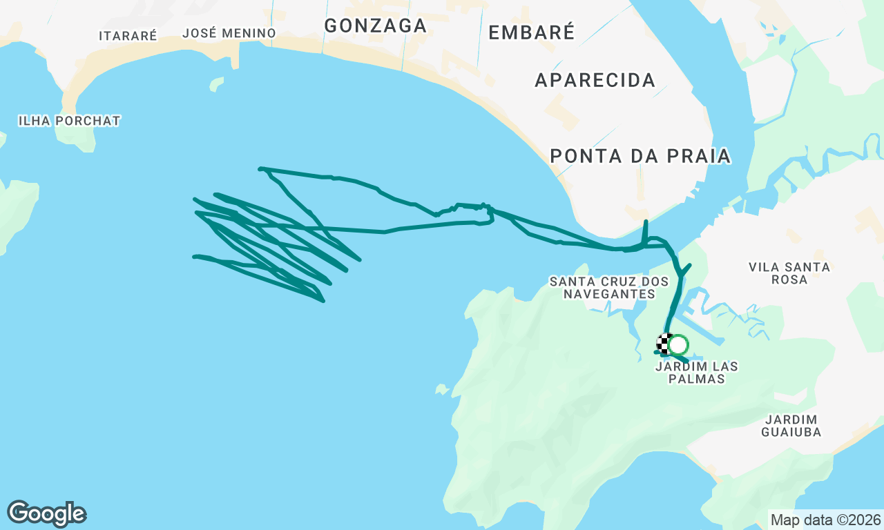 Voyage map