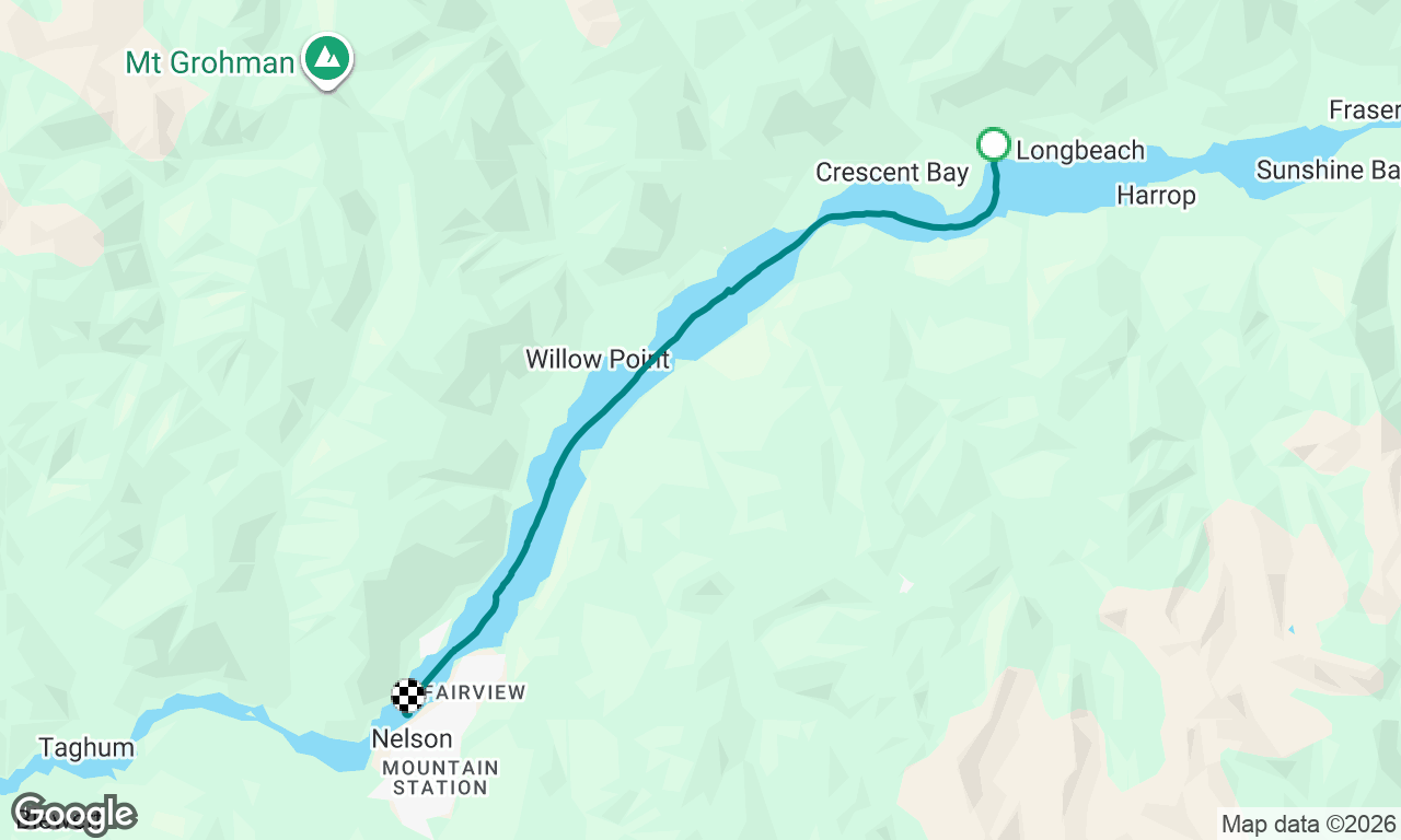 Launch trip - Kokanne park to Nelson