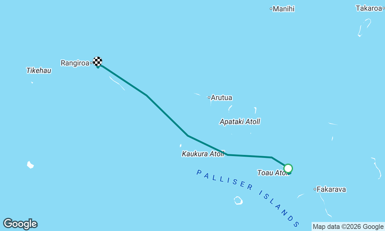 Voyage map