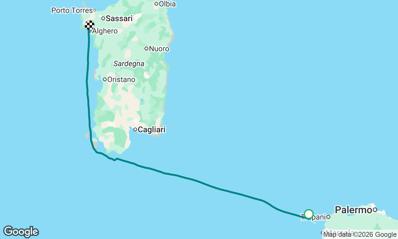 Voyage map