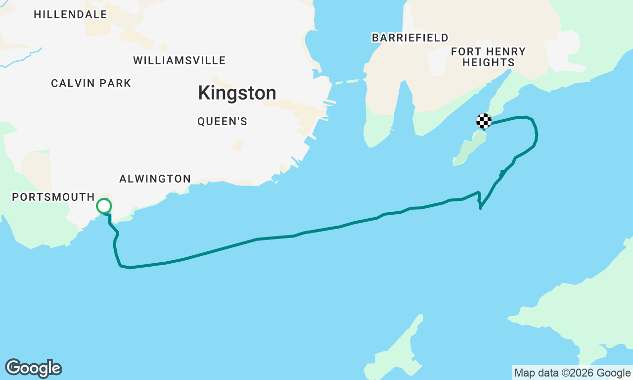 From Kingston to Cedar Island