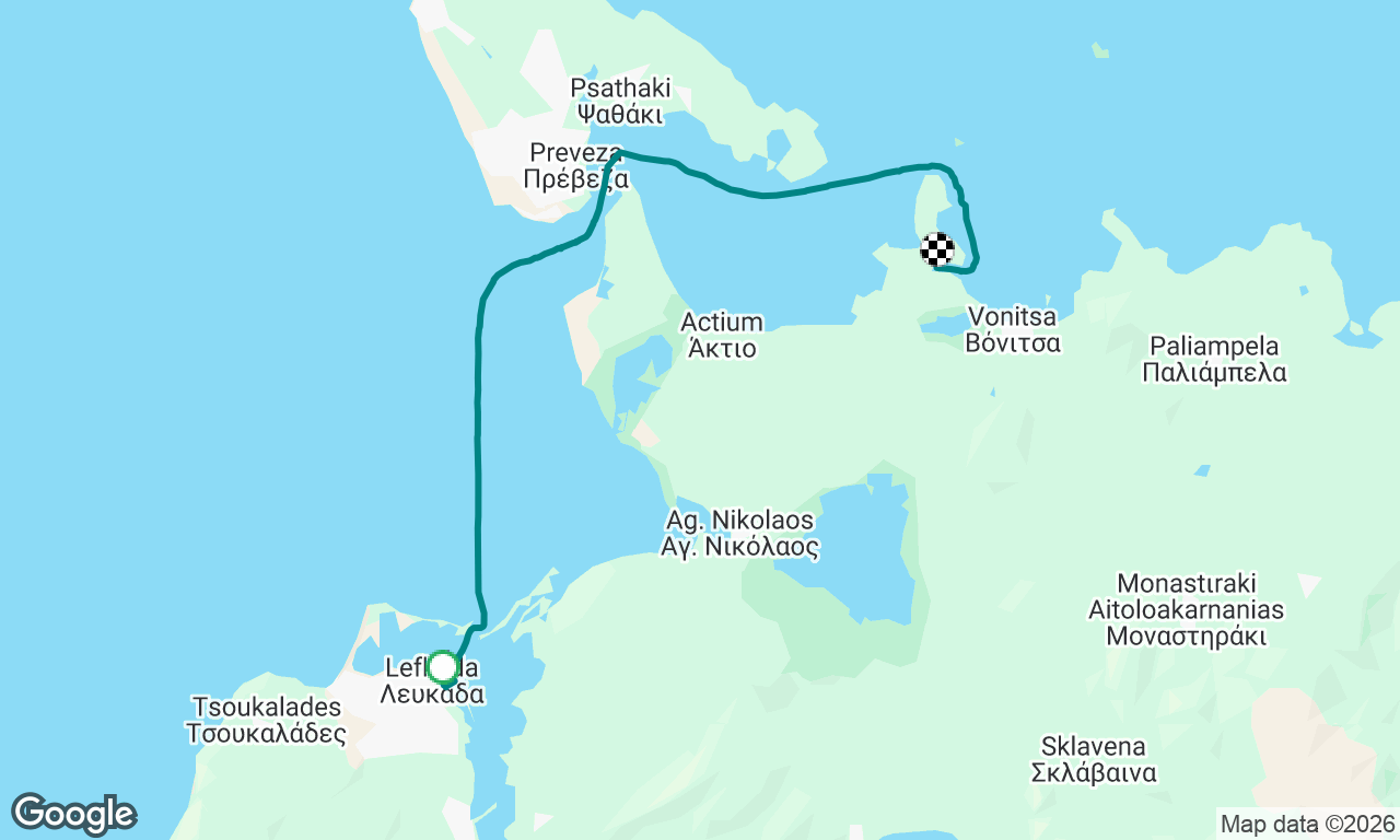 Voyage map
