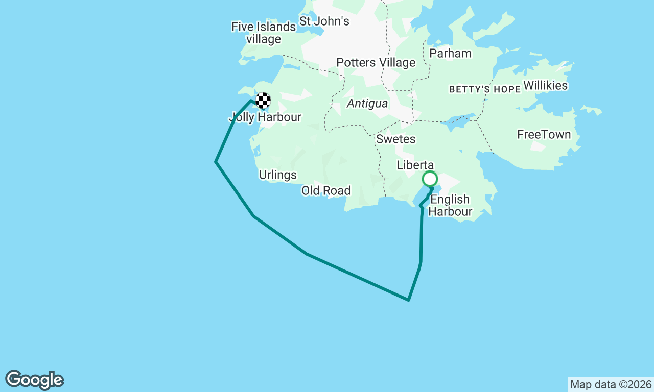 Voyage map