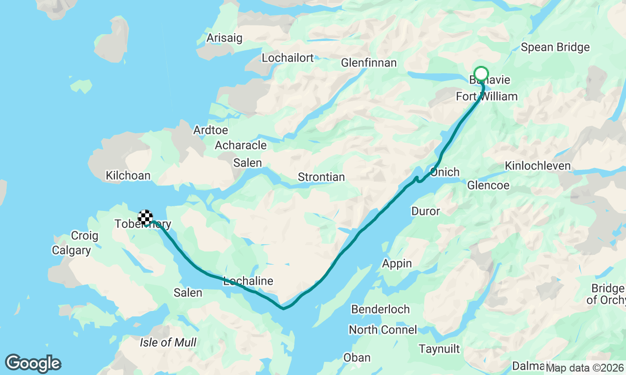 Voyage map