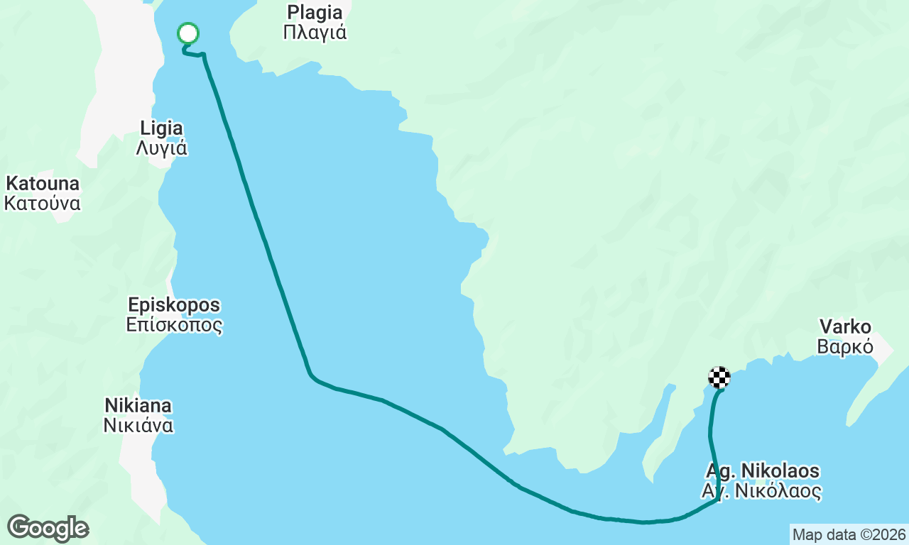Voyage map