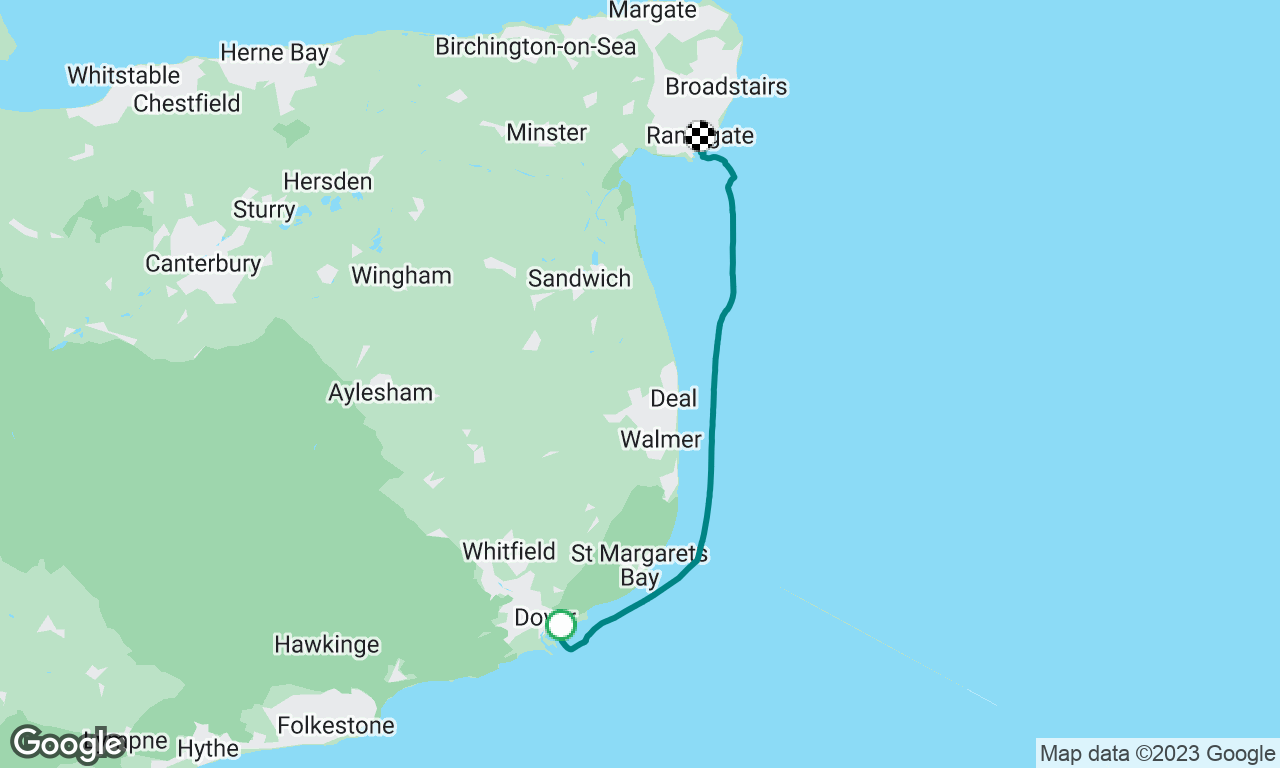 Dover to Ramsgate 