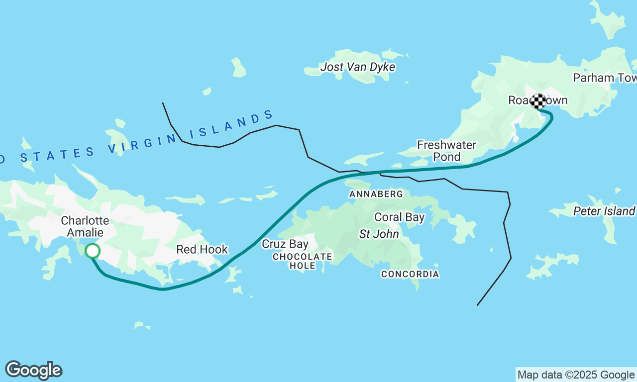 Voyage map