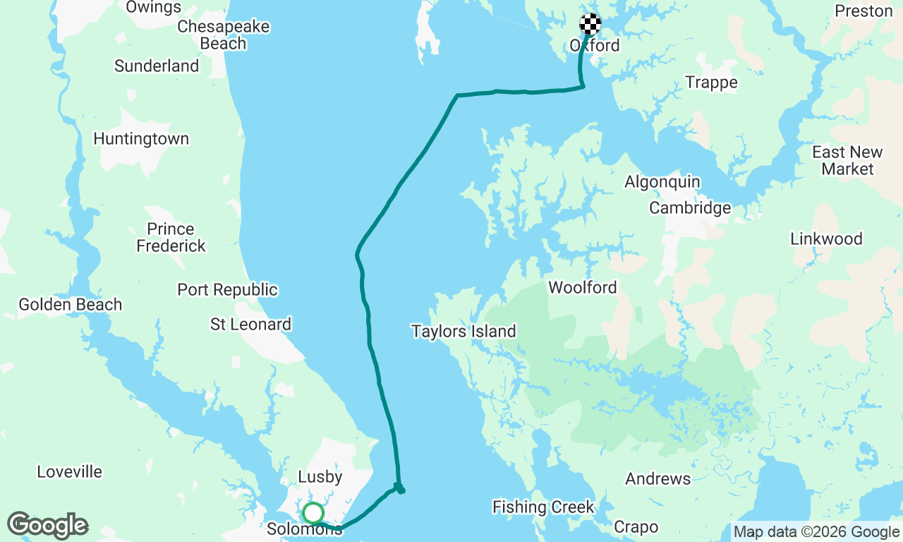 Solomon’s to Oxford 2026 Downwind style