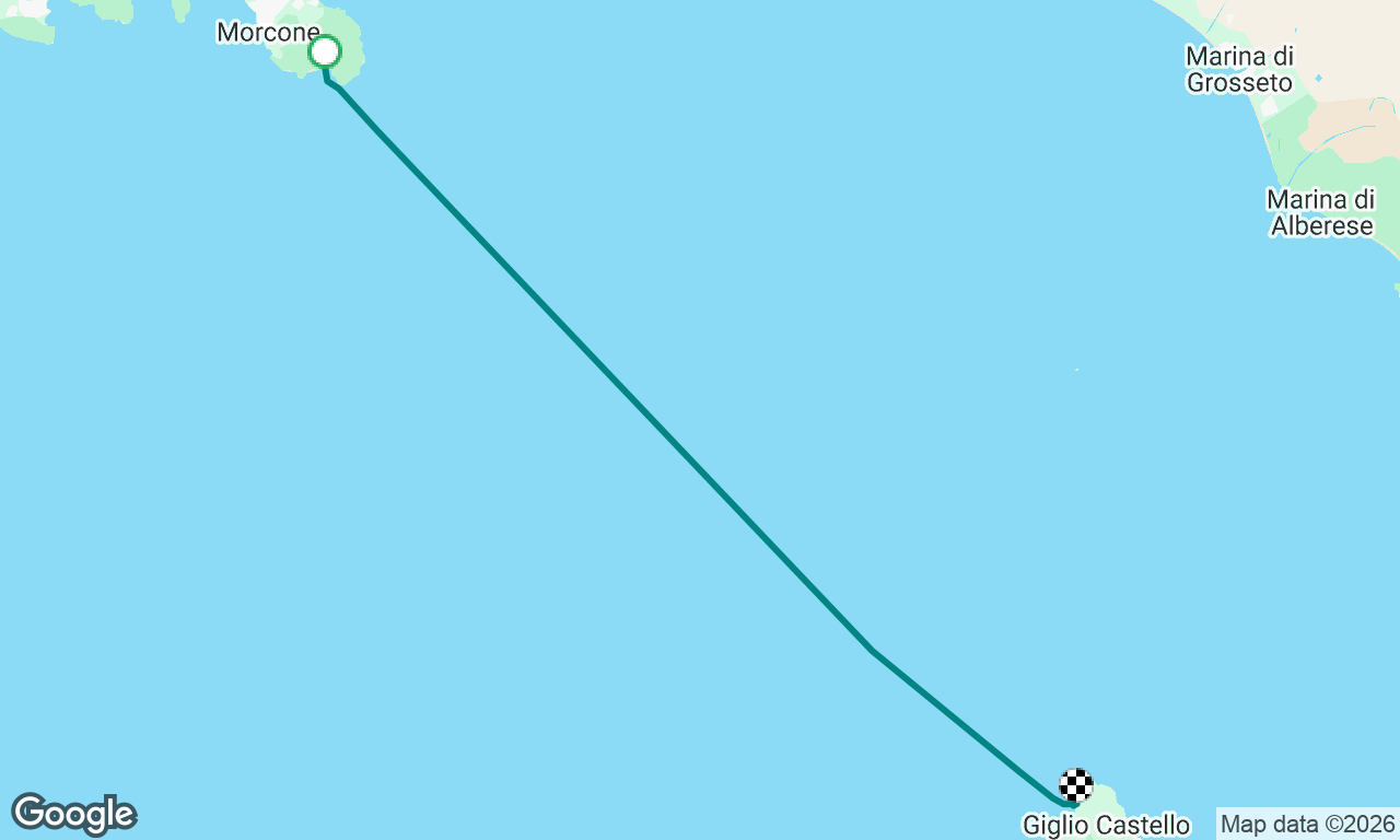 Elba to Giglio