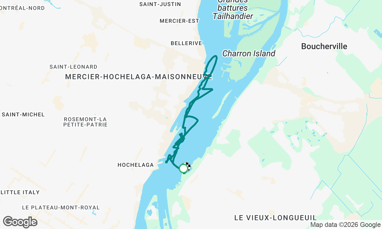 Voyage map