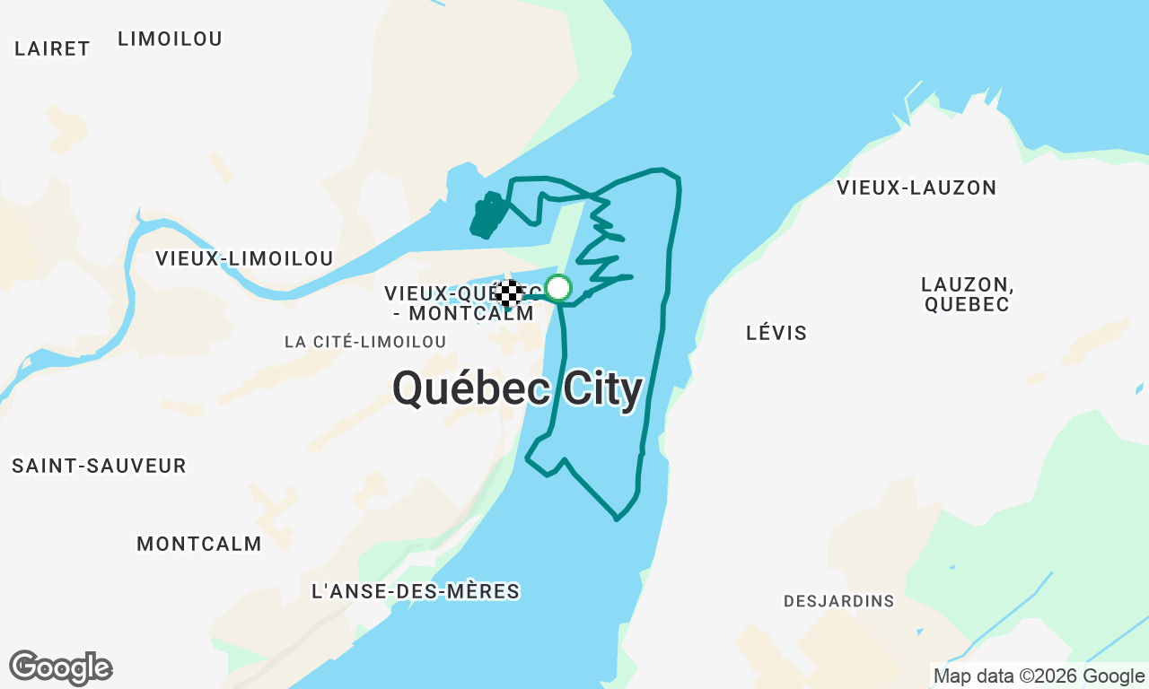Voyage map