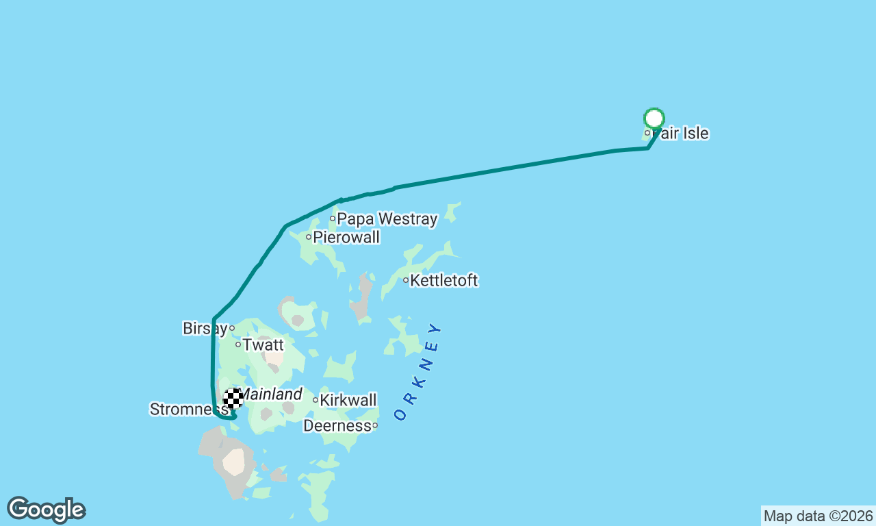Fair Isle to Stromness