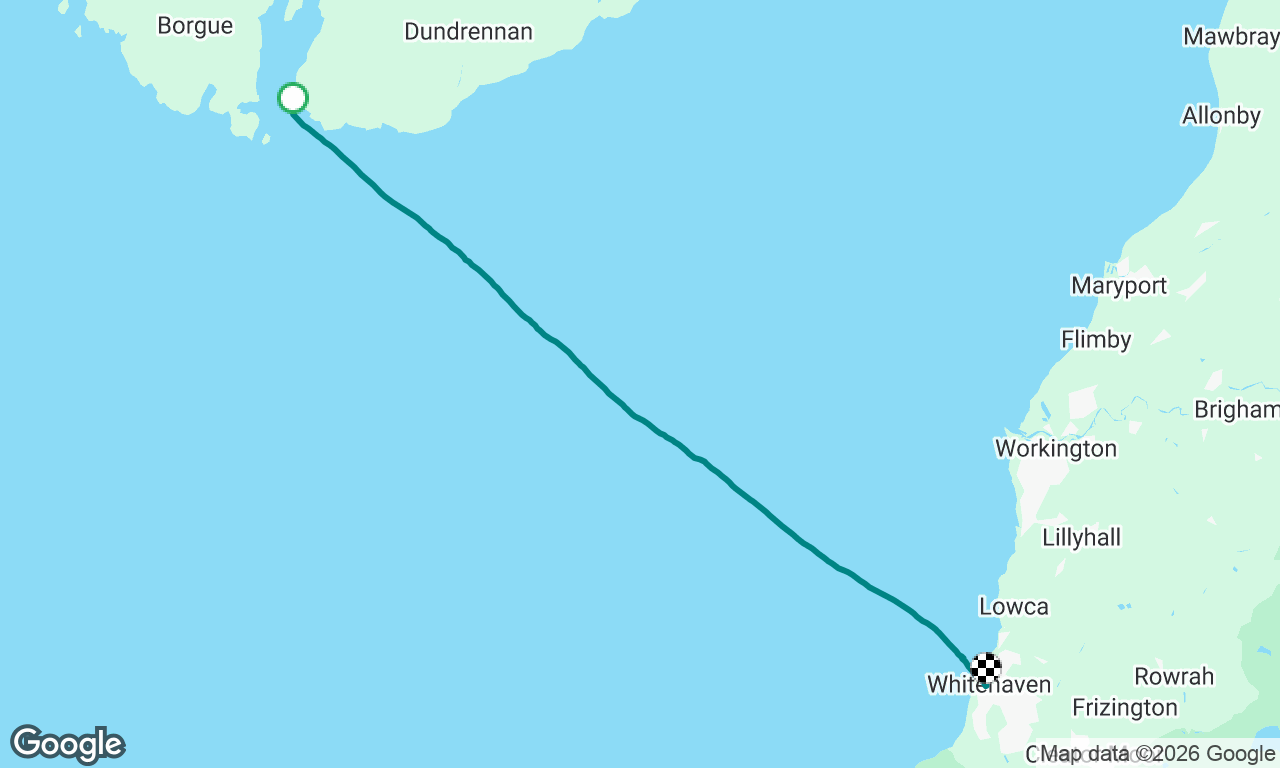 Kirkcudbright Bay to Whitehaven
