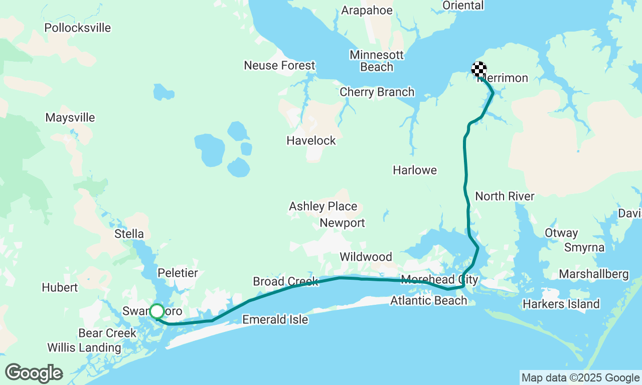 Emerald Isle to Adam’s Creek