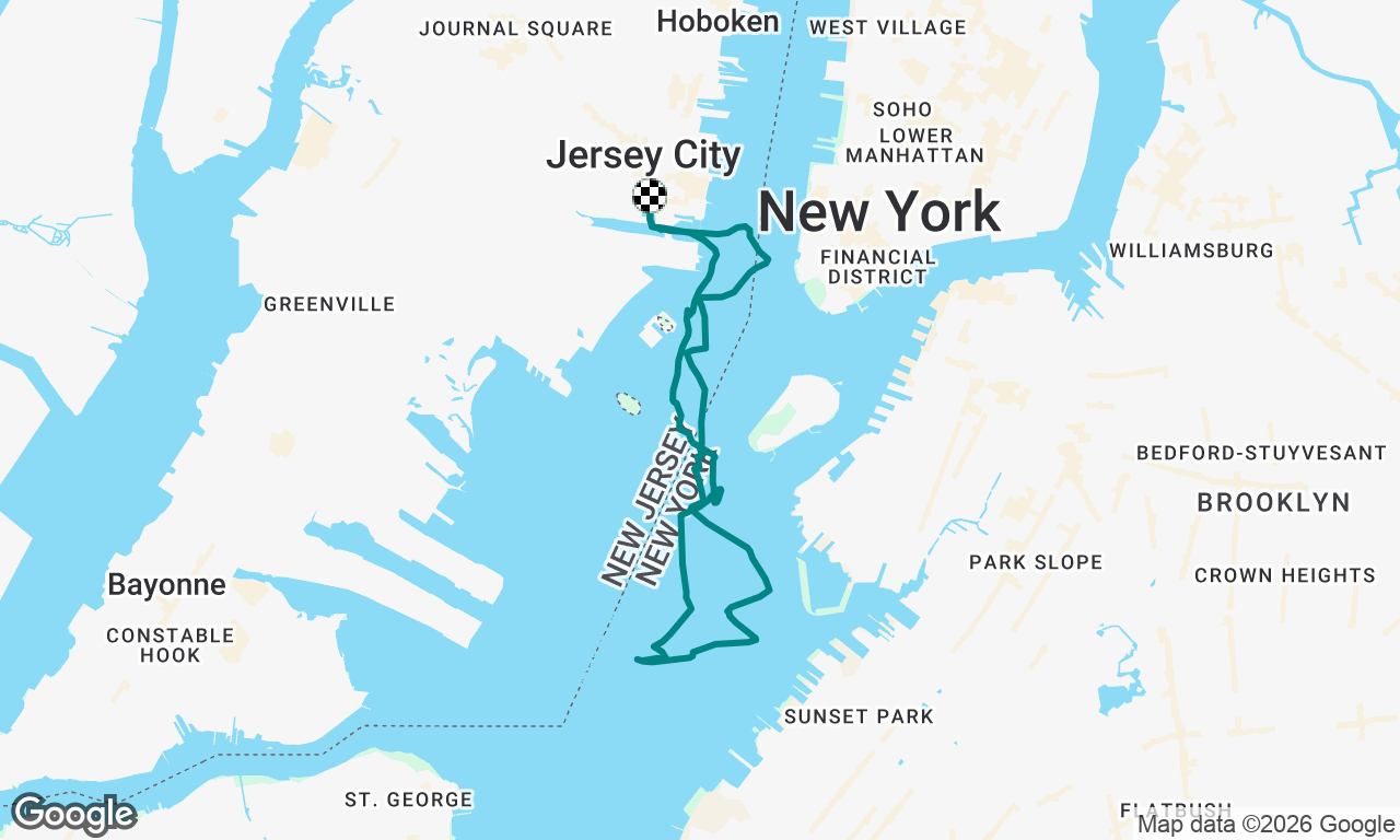 Voyage map